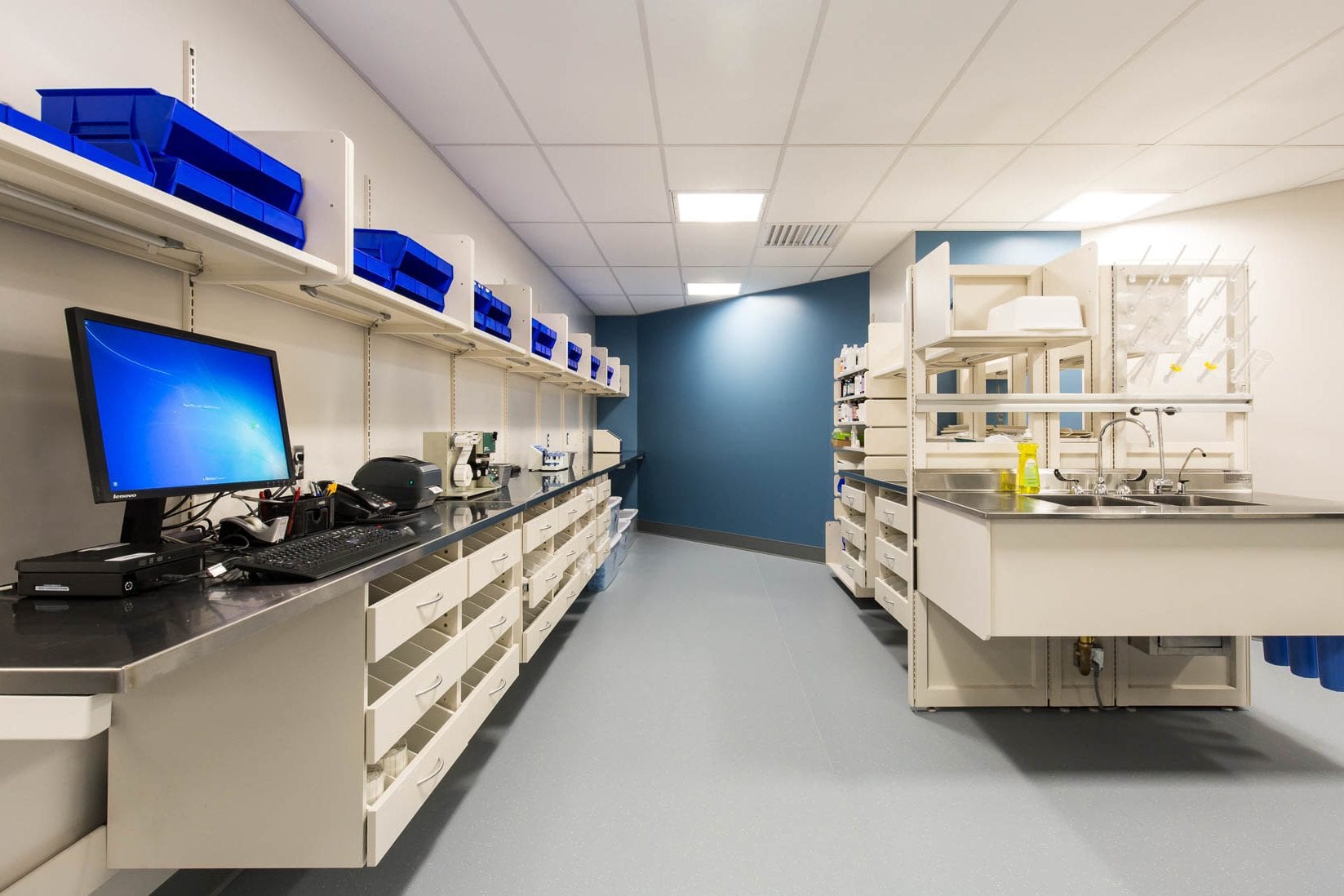 CDC upgraded the regional production and pharmacy facility at VGH